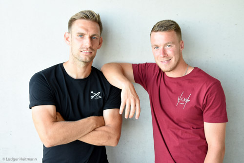Christian Eggert und Marius Schley (Beide FC Schalke 04)